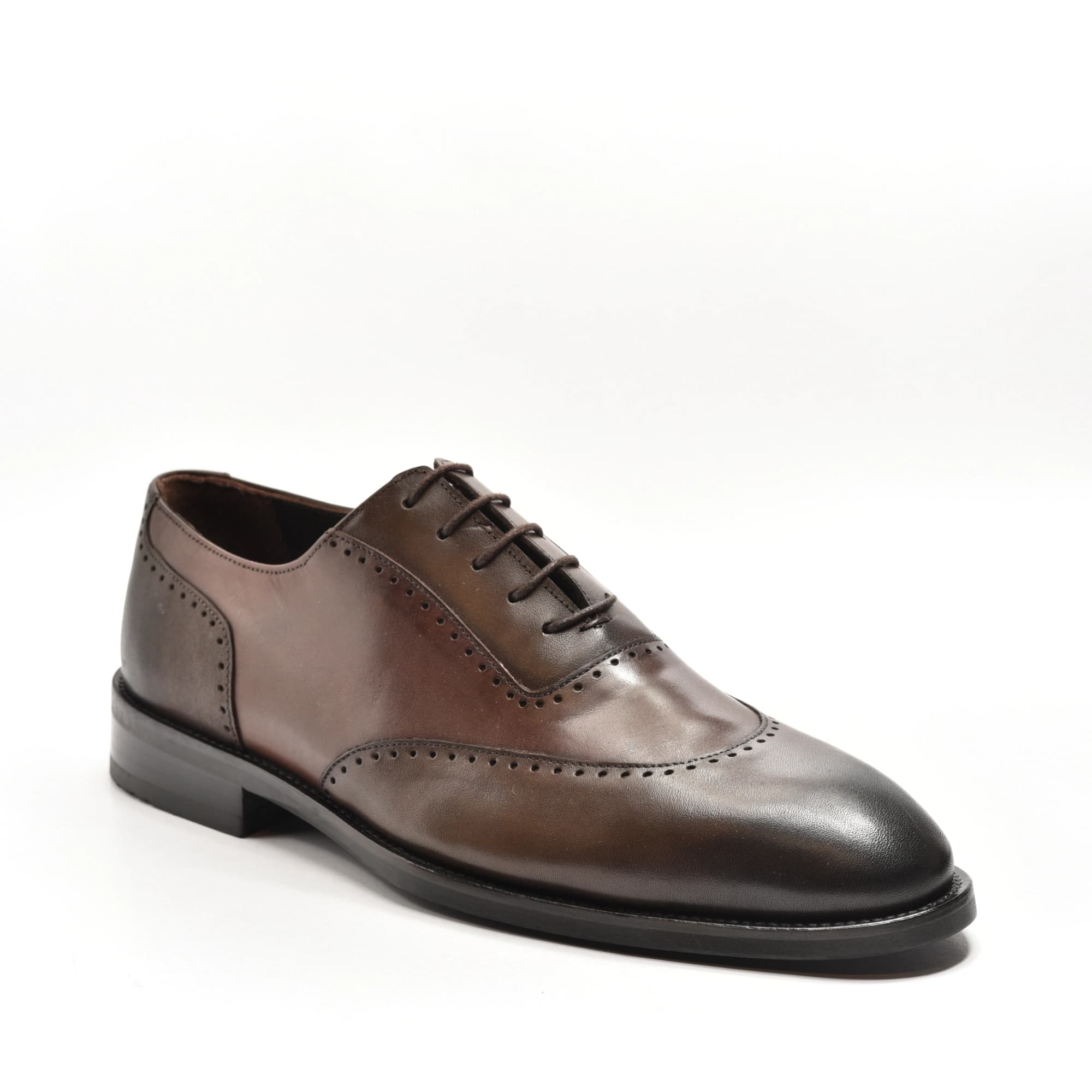 Fullbrogue Oxford in Brown Calf