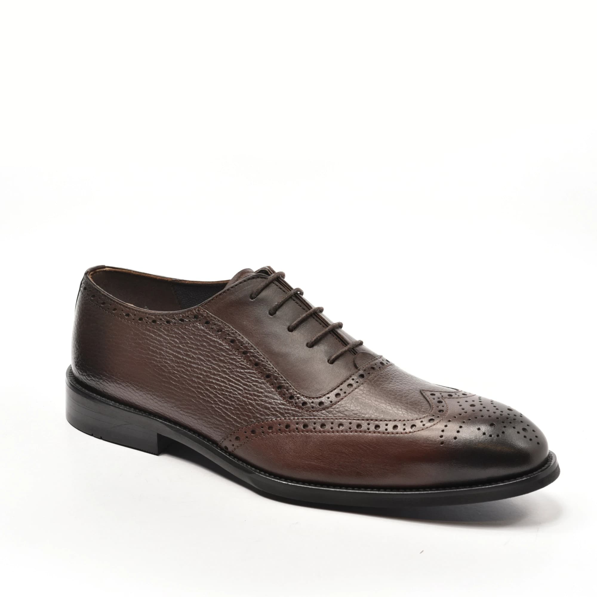 Dark Brown Wingtip Full Brogue Oxford