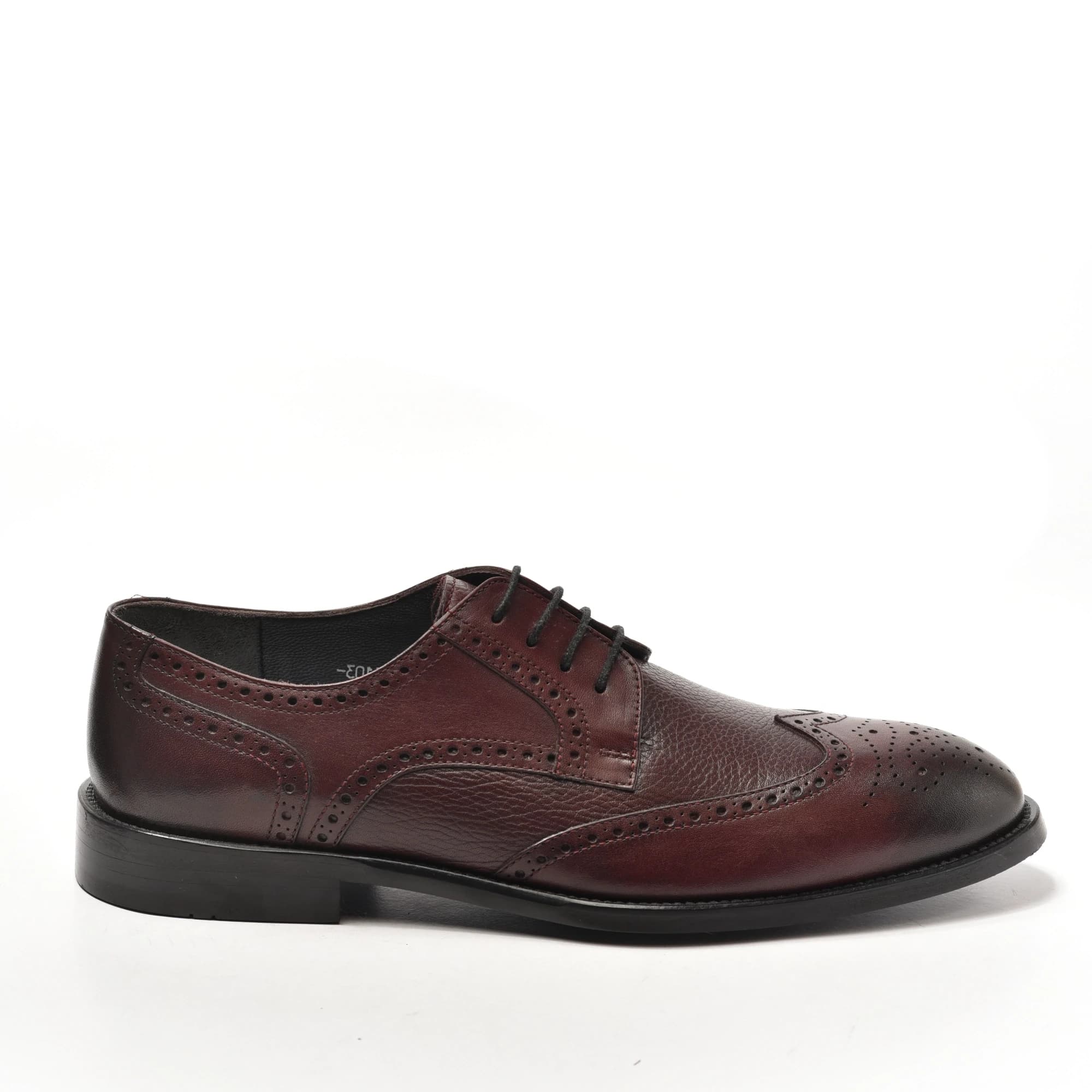 Burgundy Wingtip Full Brogue Oxford